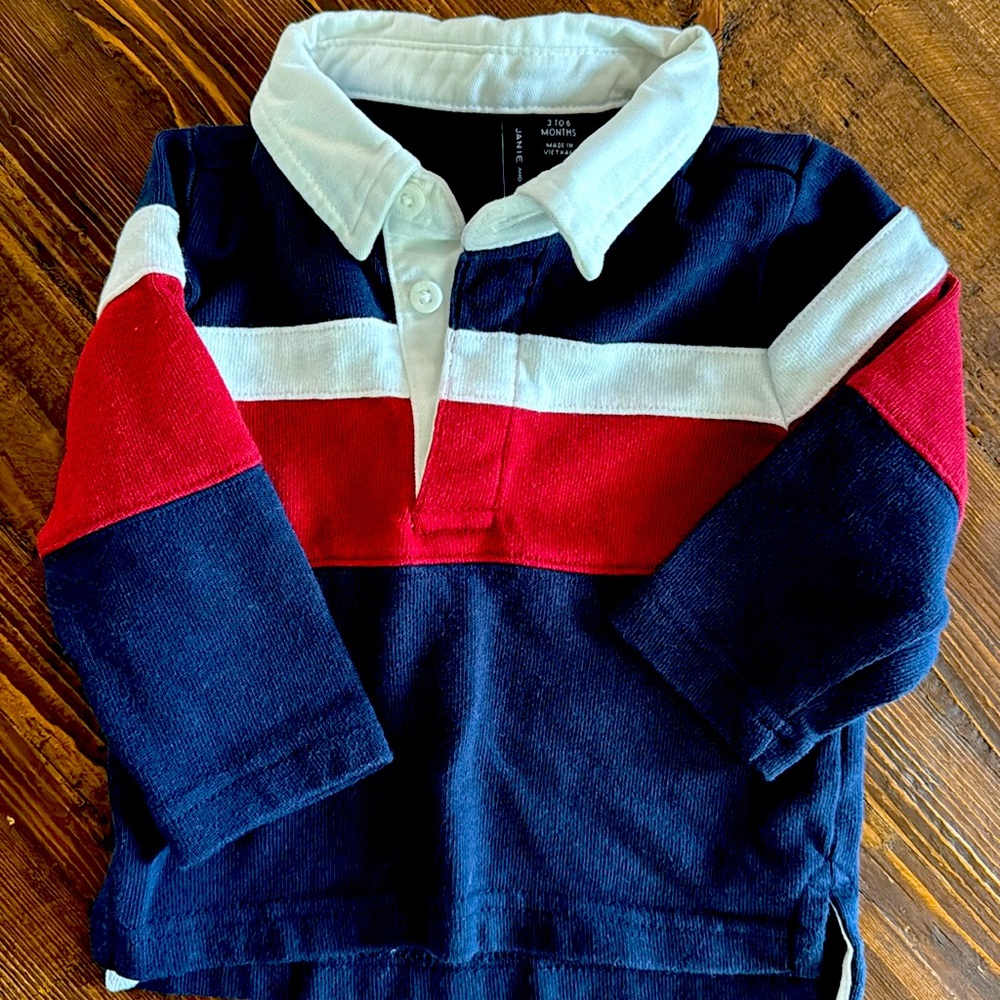 Janie and Jack 3-6 mo shirt